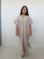 Mala Handworks Gloria Cotton Kaftan in Sand
