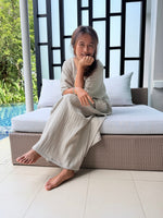 Mala Handworks Gloria Cotton Kaftan in Sand