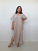 Mala Handworks Gloria Cotton Kaftan in Sand