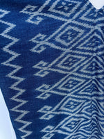 MALA handworks  Ikat Woven-58 Indigo Ikat kaftan, Organic indigo dye