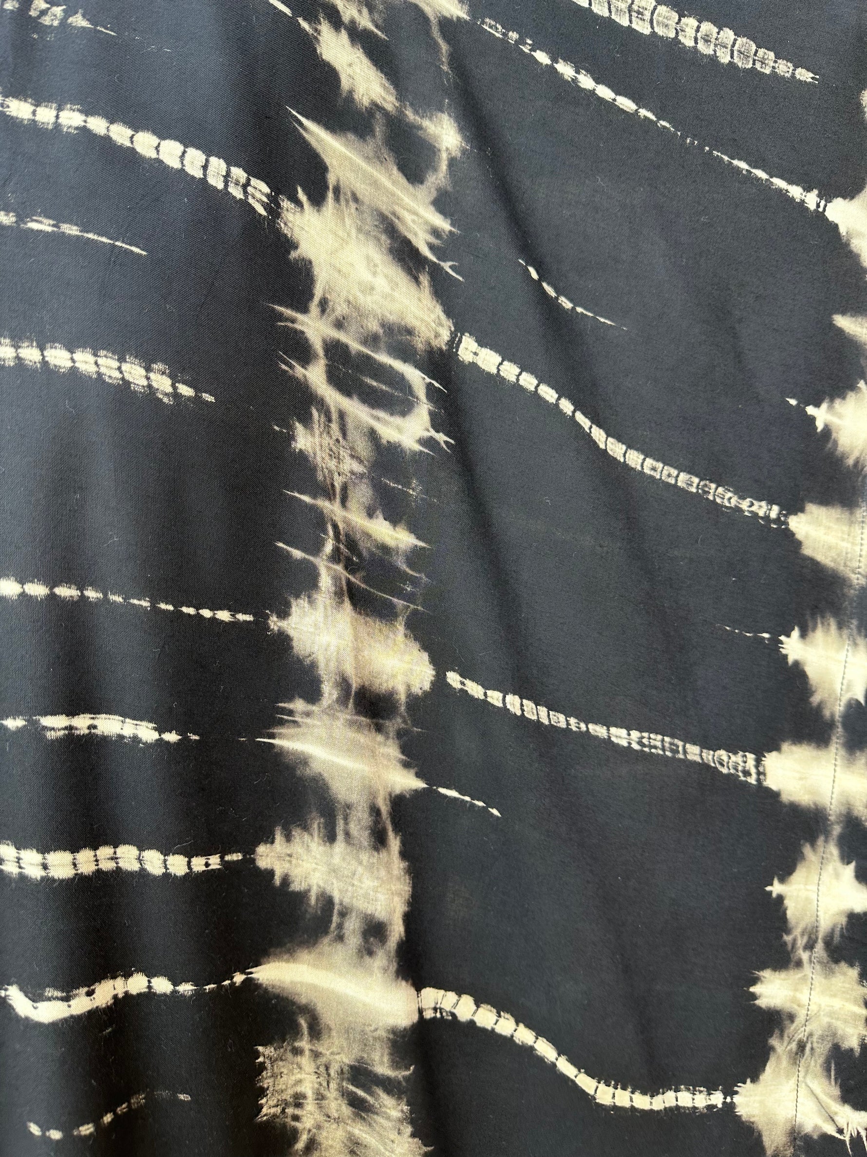 MALA handworks  iynta kaftan in Black Tie Dye