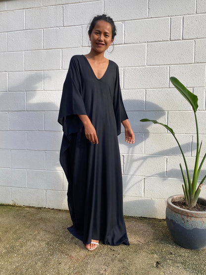 MALA handworks Mala Kaftan in Black