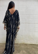 MALA handworks  Mala Kaftan in Black Tie Dye