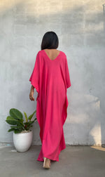 MALA handworks  Mala Kaftan in Fuchsia
