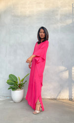 MALA handworks  Mala Kaftan in Fuchsia