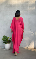 MALA handworks  Mala Kaftan in Fuchsia