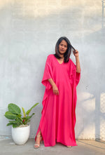 MALA handworks  Mala Kaftan in Fuchsia