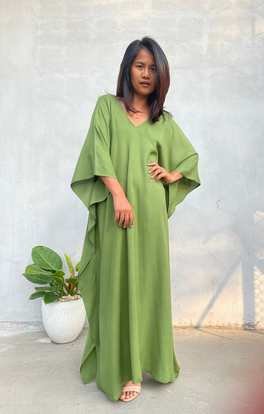 MALA handworks  Mala Kaftan in Green