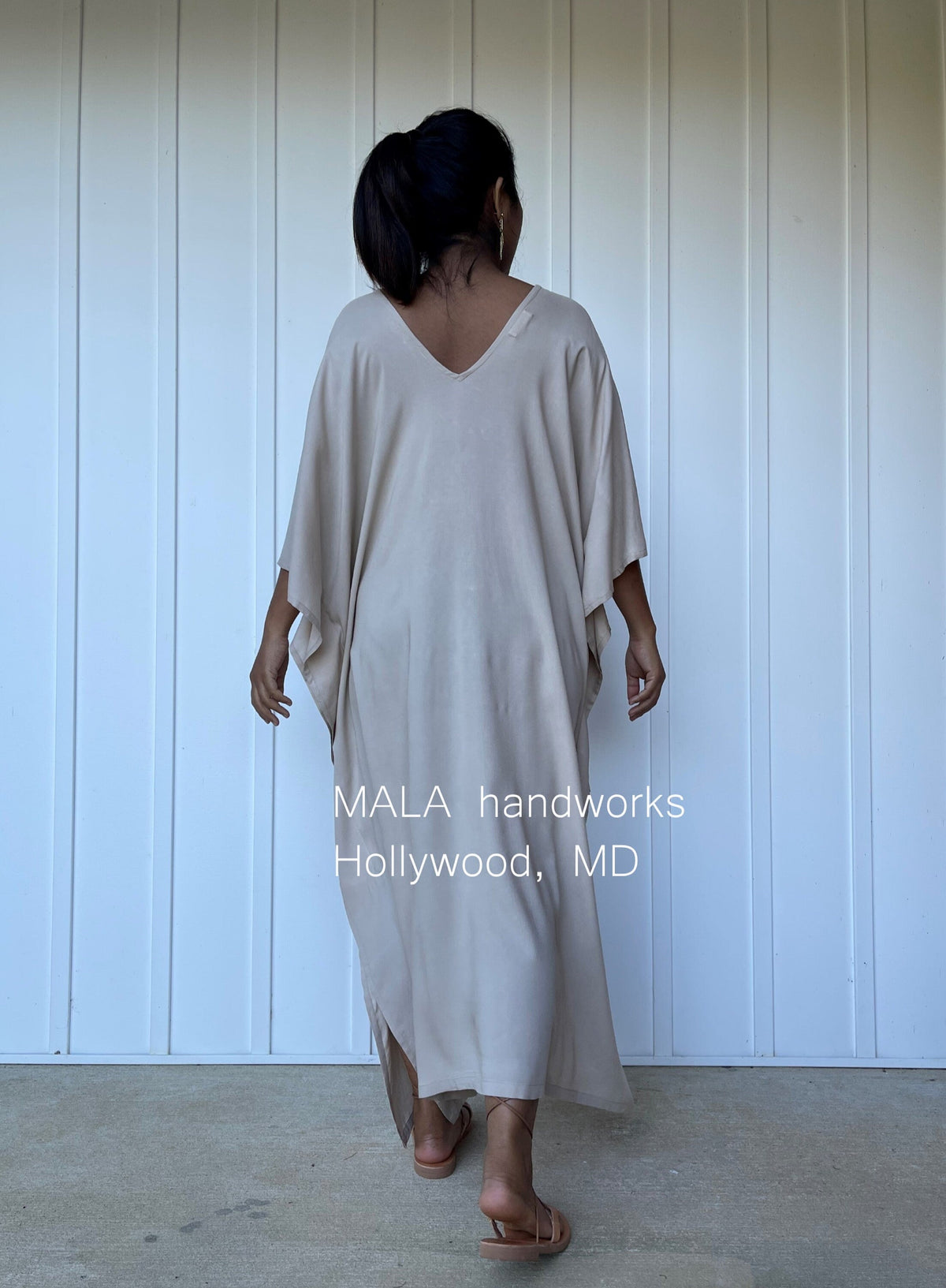 MALA handworks  Mala Kaftan in Khaki