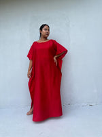 Mia Kaftan in Cherry-AC-31-Mala Handworks