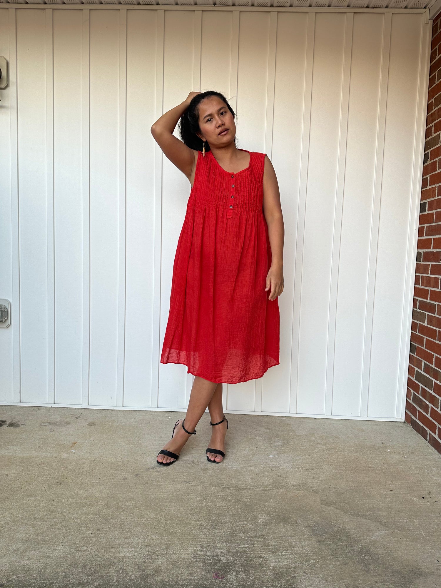MALA handworks Mini dress Cotton gauze