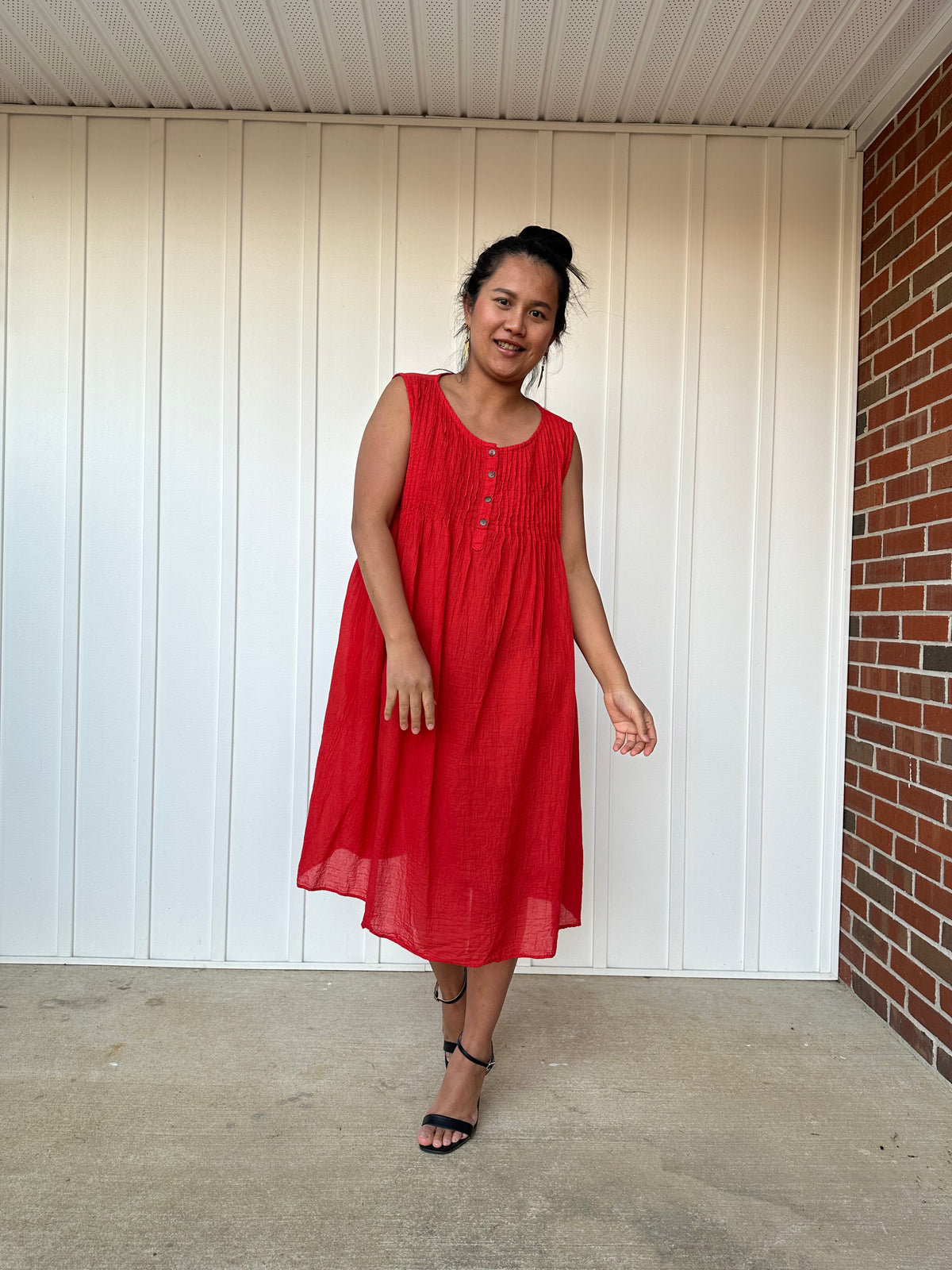 MALA handworks Mini dress Cotton gauze