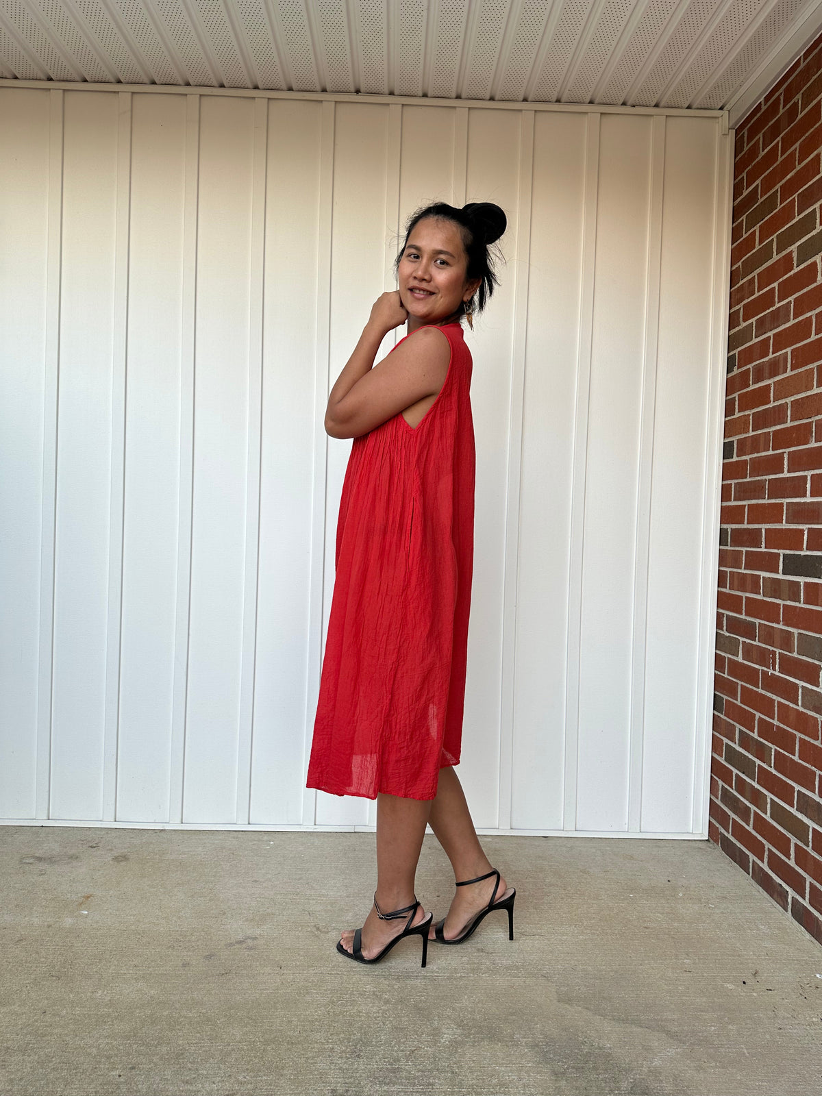 MALA handworks Mini dress Cotton gauze