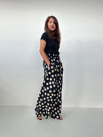 Nikola Coin Dot Pants in Black-VN-6-Mala Handworks