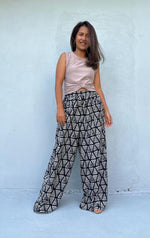 Nikola Prism Mosaic Pants in Black-VN-4-42-Mala Handworks