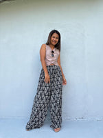 Nikola Prism Mosaic Pants in Black-VN-4-42-Mala Handworks