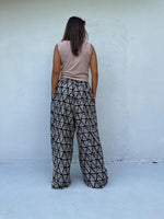Nikola Prism Mosaic Pants in Black-VN-4-42-Mala Handworks