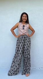 Nikola Prism Mosaic Pants in Black-VN-4-42-Mala Handworks