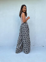 Nikola Prism Mosaic Pants in Black-VN-4-42-Mala Handworks
