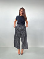 Nikola Stripe Pants in Black-VN-5-Mala Handworks