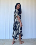 MALA handworks  Nora Kaftan in Black Tie Dye