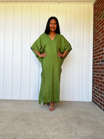 Nora Kaftan in Moss Green - Mala Handworks