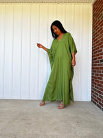 Nora Kaftan in Moss Green - Mala Handworks