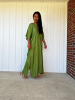 Nora Kaftan in Moss Green - Mala Handworks