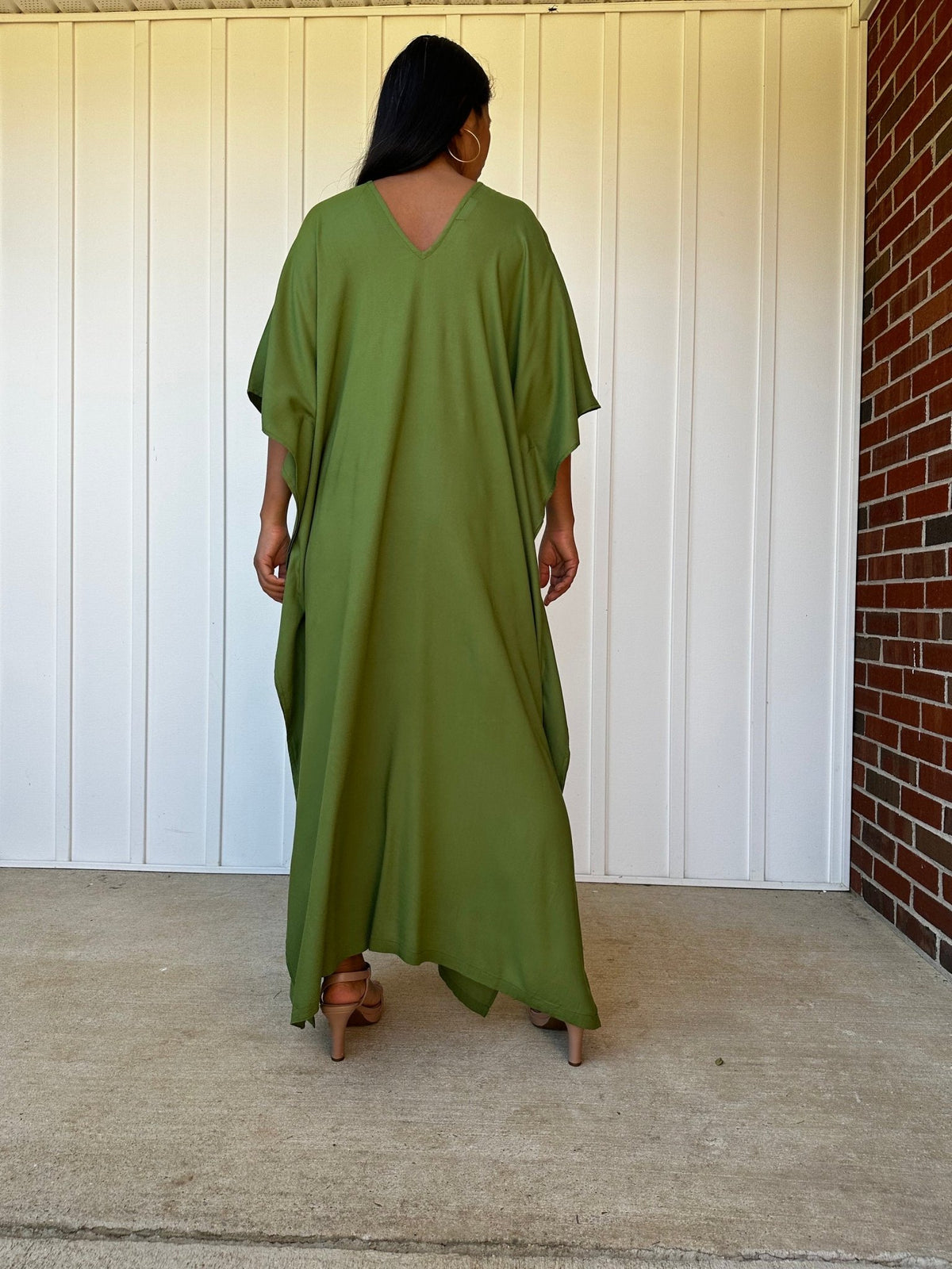 Nora Kaftan in Moss Green - Mala Handworks