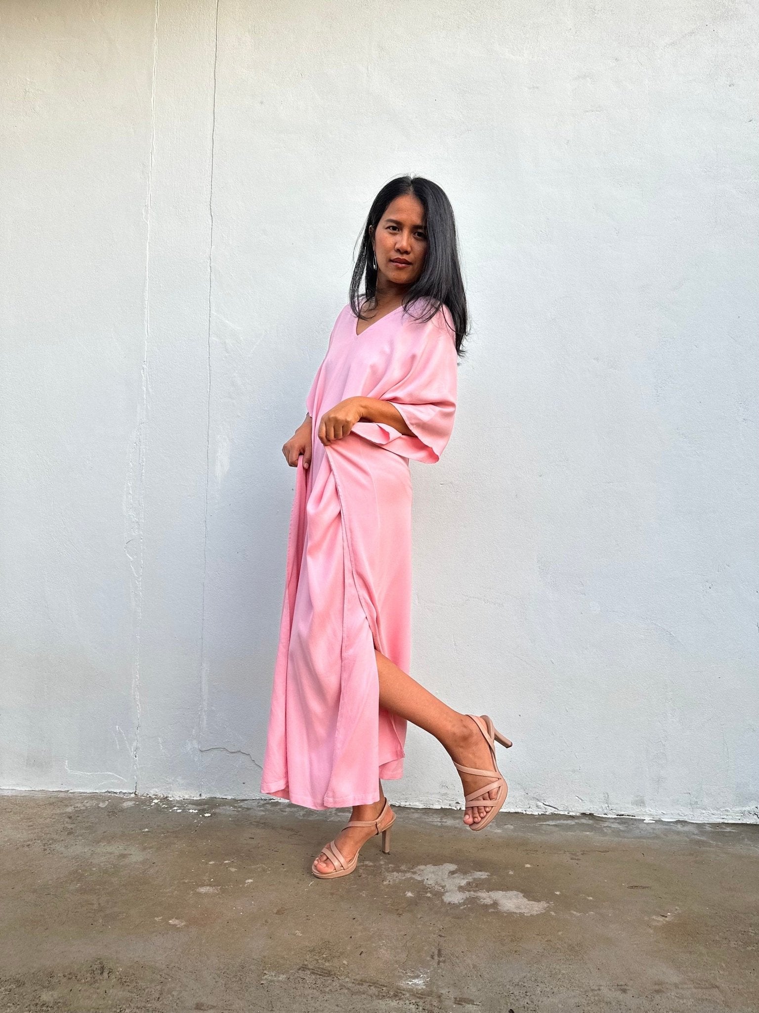 Nora Kaftan in Peach - Mala Handworks