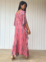 Nora Kaftan in Pink Rose Tie Dye - Mala Handworks