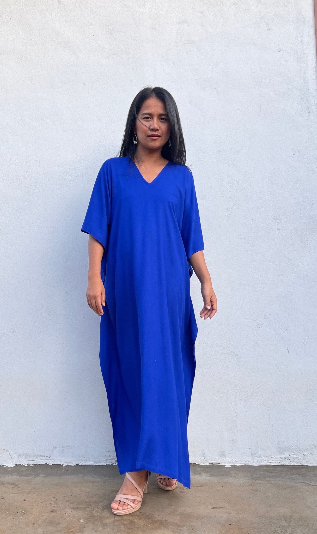Nora Kaftan in Royal Blue - Mala Handworks