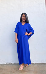 Nora Kaftan in Royal Blue - Mala Handworks