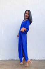 Nora Kaftan in Royal Blue - Mala Handworks