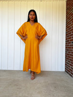 Nora Kaftan in Turmeric Yellow - Mala Handworks