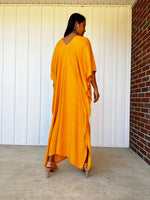 Nora Kaftan in Turmeric Yellow - Mala Handworks