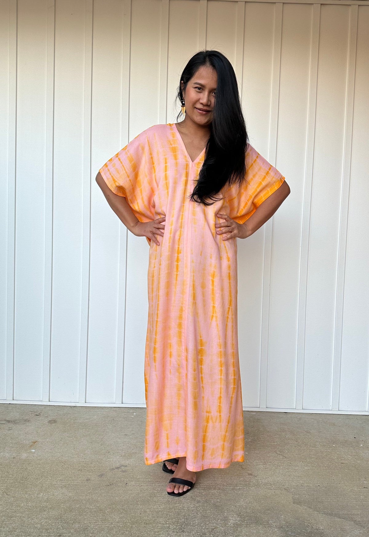 MALA handworks  Nora N-  K-1 kaftan  62"  rename as N- style get SKU