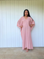 MALA handworks Olena semi sheer Kaftan in Pink