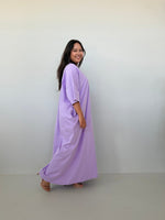 Mala Handworks Olivia Cotton Kaftan in Lilac
