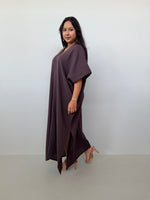 Mala Handworks Grace Cotton Kaftan in Espresso