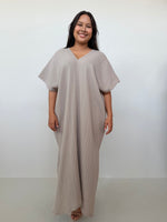 Mala Handworks Grace Cotton Kaftan in Sand
