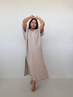 Mala Handworks Grace Cotton Kaftan in Sand