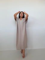 Mala Handworks Grace Cotton Kaftan in Sand