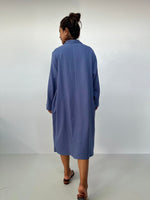 Piper Cotton Shirtdress in Purple-PM-2-Mala Handworks