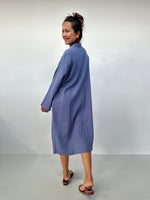 Piper Cotton Shirtdress in Purple-PM-2-Mala Handworks