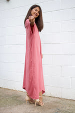 MALA handworks  Ruby Kaftan in Pink