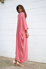 MALA handworks  Ruby Kaftan in Pink