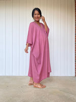 MALA handworks  Ruby Kaftan in Salmon Pink