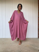 MALA handworks  Ruby Kaftan in Salmon Pink