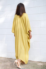 MALA handworks  Ruby Kaftan in Yellow